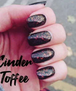 Radioactive Unicorn Cinder Toffee Nail Polish