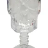 Gothic Gifts Clear Skull Wine Glass Homeware