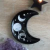 Homeware Gothic Gifts Crescent Moon Trinket Dish 2 Homeware Gothic Gifts Crescent Moon Trinket Dish