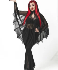 Necessary Evil Cybele Bat Wing Dress