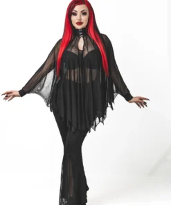Necessary Evil Cybele Bat Wing Dress