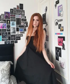 Necessary Evil Camazotz Bats Wing Effect Maxi Dress Ladies 15 Necessary Evil Camazotz Bats Wing Effect Maxi Dress Ladies