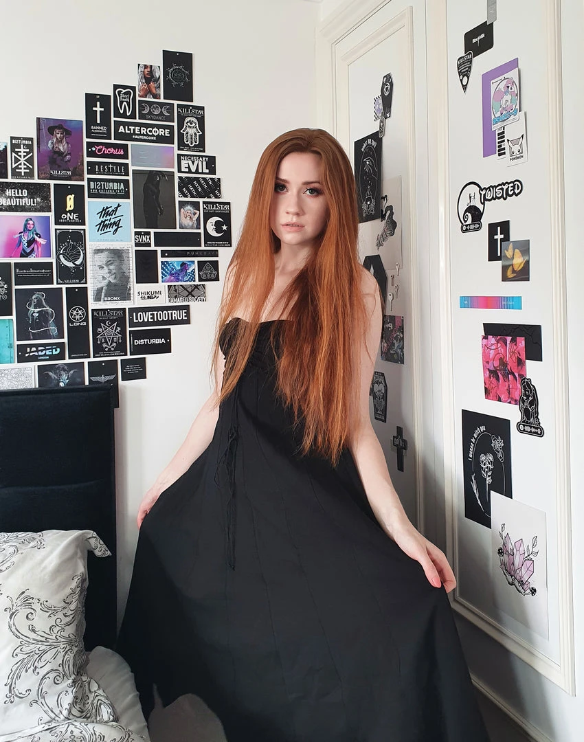 Necessary Evil Camazotz Bats Wing Effect Maxi Dress Ladies 7 Necessary Evil Camazotz Bats Wing Effect Maxi Dress Ladies