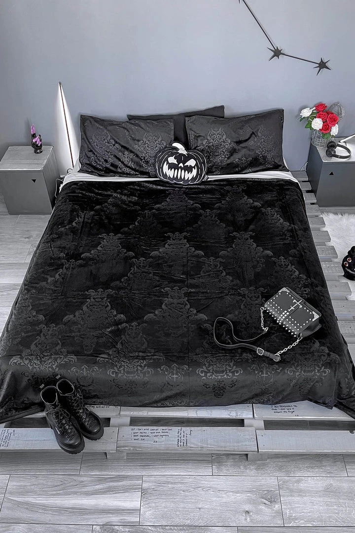 Killstar Daemon Blanket Homeware 3 Killstar Daemon Blanket Homeware