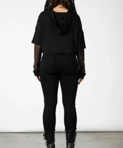 Ladies Killstar Dark Forces Crop Hoodie 12 Ladies Killstar Dark Forces Crop Hoodie