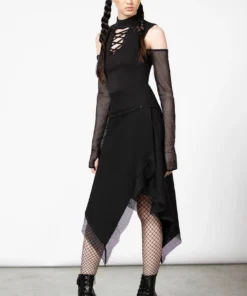 Ladies Killstar Dark Half Long Sleeve Top 13 Ladies Killstar Dark Half Long Sleeve Top