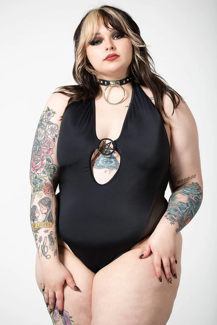 Ladies Killstar Dark Lyfe Swimsuit 13 Ladies Killstar Dark Lyfe Swimsuit