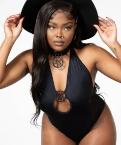 Ladies Killstar Dark Lyfe Swimsuit 22 Ladies Killstar Dark Lyfe Swimsuit