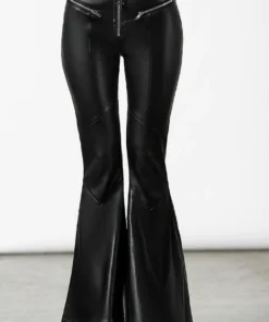 Killstar Dark Nebula Flared Trousers Ladies 17 Killstar Dark Nebula Flared Trousers Ladies