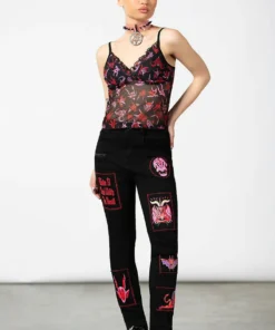 Killstar Dealer Patched Jeans Ladies 15 Killstar Dealer Patched Jeans Ladies