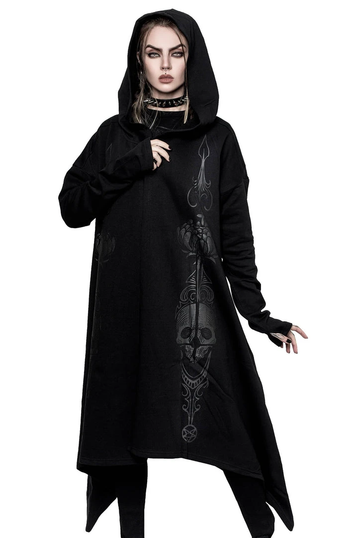 Killstar Death Ray Hood Jacket Ladies 5 Killstar Death Ray Hood Jacket Ladies