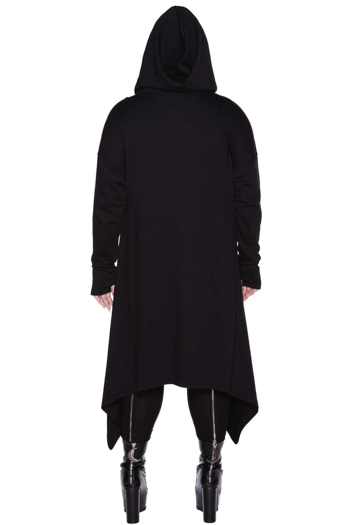 Killstar Death Ray Hood Jacket Ladies 10 Killstar Death Ray Hood Jacket Ladies