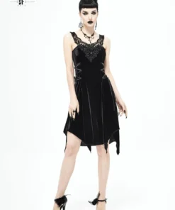 Ladies Devil Fashion Noemi Velvet Dress 18 Ladies Devil Fashion Noemi Velvet Dress