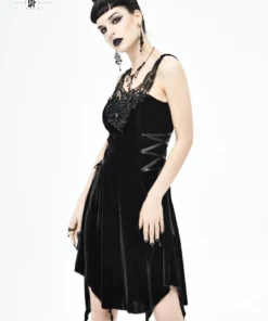 Ladies Devil Fashion Noemi Velvet Dress 16 Ladies Devil Fashion Noemi Velvet Dress