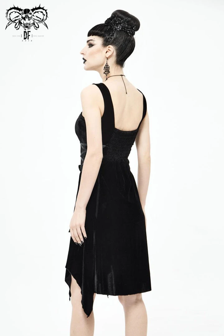 Ladies Devil Fashion Noemi Velvet Dress 5 Ladies Devil Fashion Noemi Velvet Dress