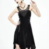 Ladies Devil Fashion Noemi Velvet Dress 2 Ladies Devil Fashion Noemi Velvet Dress