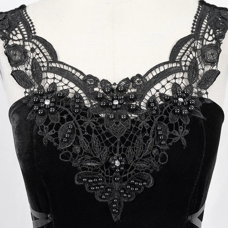 Ladies Devil Fashion Noemi Velvet Dress 14 Ladies Devil Fashion Noemi Velvet Dress