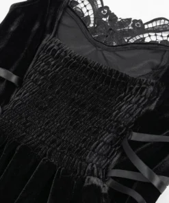 Ladies Devil Fashion Noemi Velvet Dress 27 Ladies Devil Fashion Noemi Velvet Dress