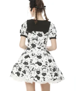 Dark In Love Cosmic Kitty Dress