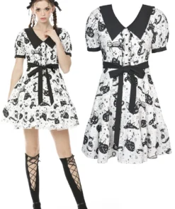 Dark In Love Cosmic Kitty Dress