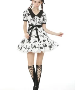 Dark In Love Cosmic Kitty Dress