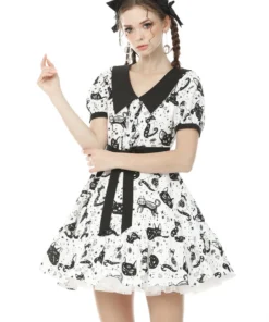 Dark In Love Cosmic Kitty Dress