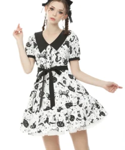 Dark In Love Cosmic Kitty Dress