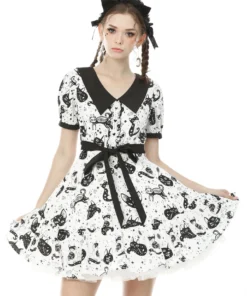 Dark In Love Cosmic Kitty Dress