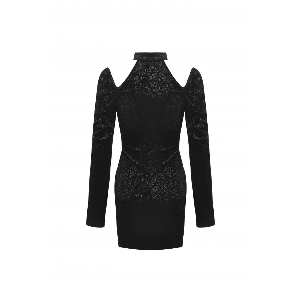 Ladies Dark In Love Enid Cold Shoulder Dress 13 Ladies Dark In Love Enid Cold Shoulder Dress