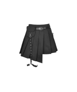 Ladies Dark In Love Hunter Pleated Skirt