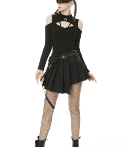 Ladies Dark In Love Hunter Pleated Skirt 25 Ladies Dark In Love Hunter Pleated Skirt