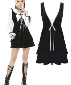 Dark In Love Noelle Velvet Dress