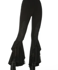 Ladies Dark In Love Quinn Flared Leggings