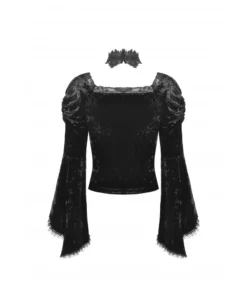 Ladies Dark In Love Tara Velvet Top 17 Ladies Dark In Love Tara Velvet Top