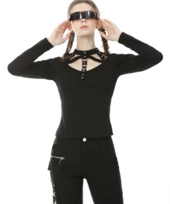 Dark In Love Tyler Strap Top Ladies