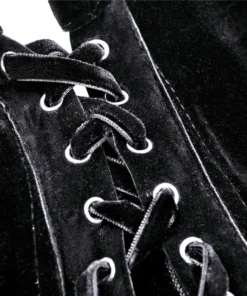 Dark In Love Star Cat Velvet Hooded Cape Ladies