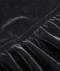 Dark In Love Star Cat Velvet Hooded Cape Ladies