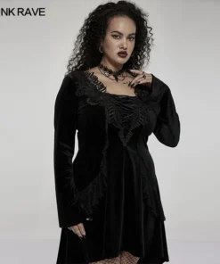 Punk Rave Petra Velvet Dress New Arrivals