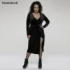 Punk Rave Viola Velvet Wrap Dress