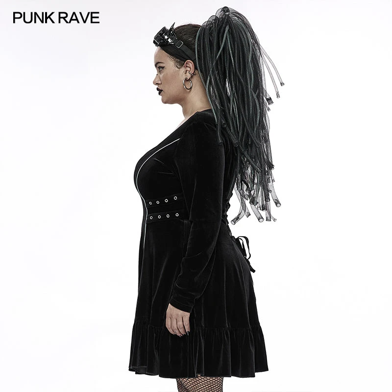 New Arrivals Punk Rave Isabelle Velvet Dress 6 New Arrivals Punk Rave Isabelle Velvet Dress