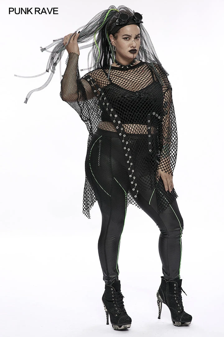 New Arrivals Punk Rave Harlow Mesh Top 5 New Arrivals Punk Rave Harlow Mesh Top