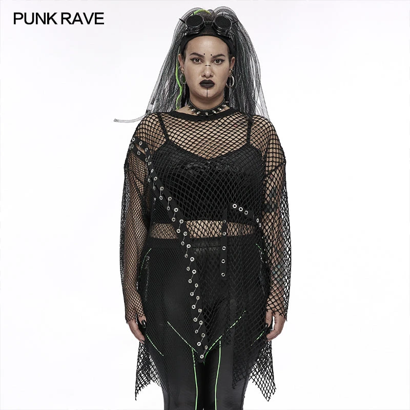 New Arrivals Punk Rave Harlow Mesh Top 6 New Arrivals Punk Rave Harlow Mesh Top