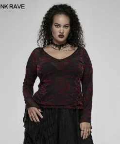 Punk Rave Blazed Mesh Top