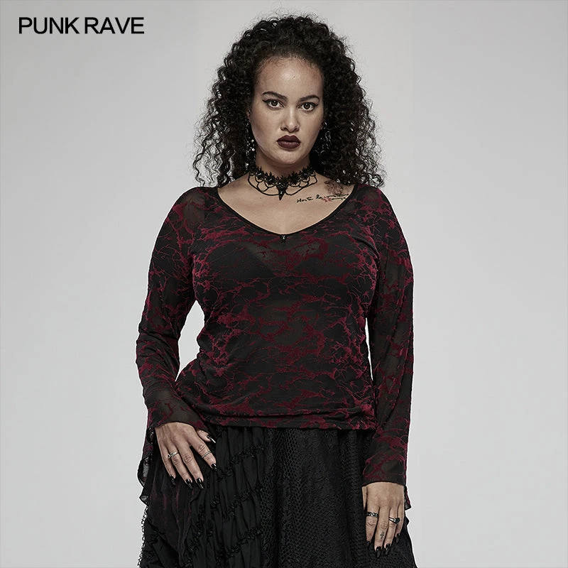 Punk Rave Blazed Mesh Top 3 Punk Rave Blazed Mesh Top