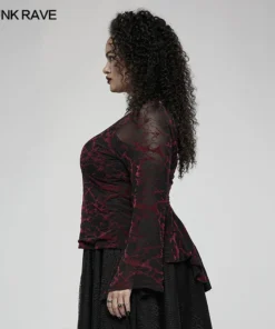 Punk Rave Blazed Mesh Top