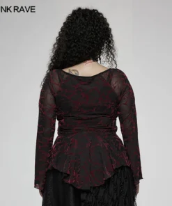 Punk Rave Blazed Mesh Top 14 Punk Rave Blazed Mesh Top