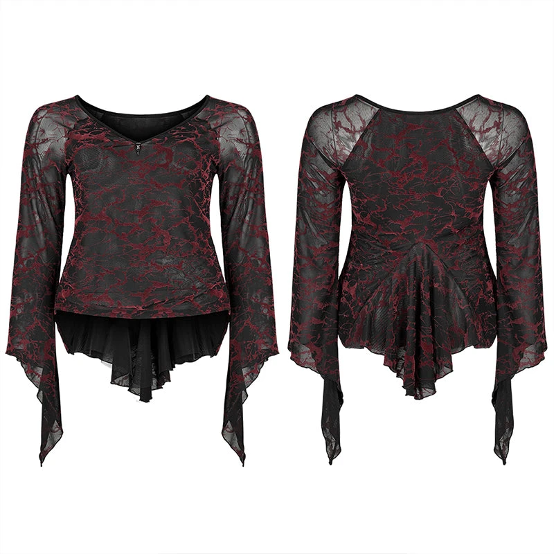 Punk Rave Blazed Mesh Top 8 Punk Rave Blazed Mesh Top