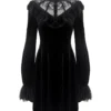 Dark In Love Avina Velvet Dress Ladies 1 Dark In Love Avina Velvet Dress Ladies
