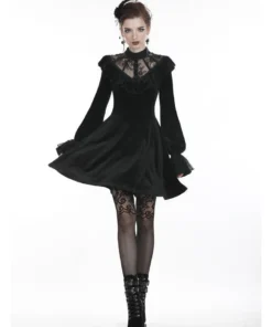 Dark In Love Avina Velvet Dress Ladies