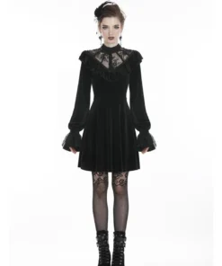 Dark In Love Avina Velvet Dress Ladies